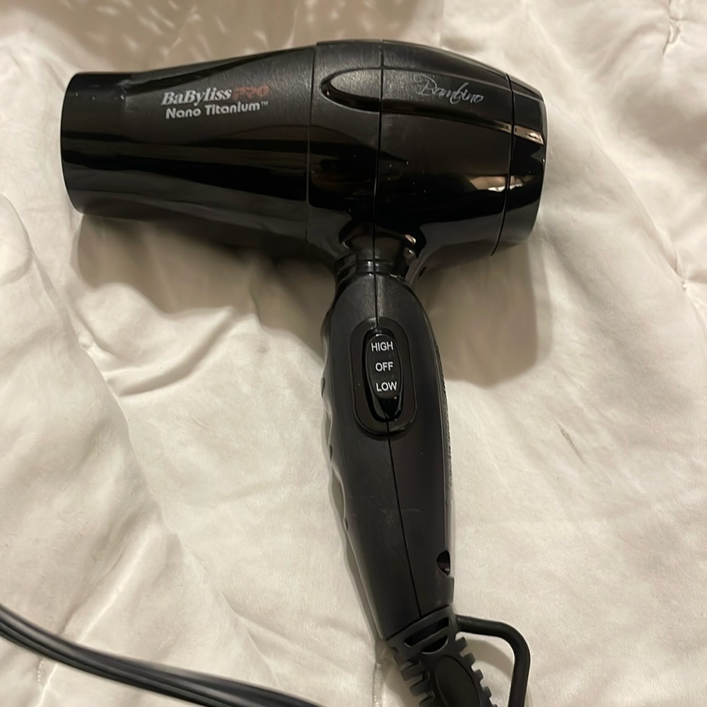 BaByliss nano titanium bambino hair dryer